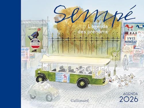 Agenda Sempé 2026: L'agenda des prénoms