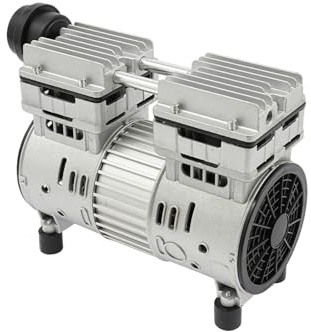 Compresseur d'air sans huile 8 bar, 750 W, compresseur d'air silencieux et portable pour pneus de voiture, aérographe, ballons et projets de bricolage