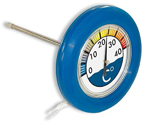 Marimex Schwimmbadthermometer - Wasserthermometer, weiß/blau, 29,5x22,5x26,5 cm, 10963003
