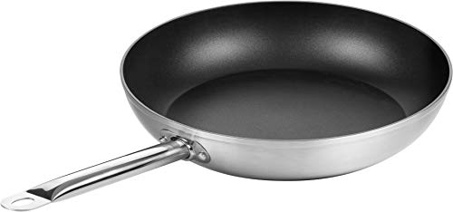 Tescoma 606832 GrandChef Padella Antiaderente, Manico Lungo, Nero, 32 cm