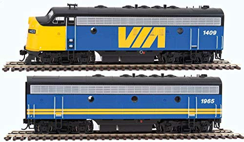 Walthers Mainline 910-19938 EMD F7A-B Set VIA Rail Canada 1409/1965 (DCC-Sound)