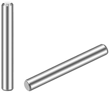 sourcing map 3 x 25mm(Environ 1/8) Goupille 304 Inox Acier Bois Lit Superposé Goupilles étagère Chevilles Support Étagères 50Pcs