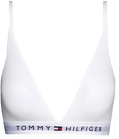 Tommy Hilfiger Damen Triangel BH Stretch, Weiß (White), L