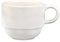 B'GHEST Set 6 Uds. Glubel Taza Apilable para Café. Capacidad : 14 Cl. Fabricado en Porcelana Fine China.