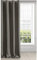 Eurofirany Logan Vorhang Blickdicht, Blackout, Satin Verdunkelungsvorhang mit Ösen-1 STK. Ösenvorhang, Elegant, Glatt, Einfarbig, Wohnzimmer, Schlafzimmer, Grafitgrau, 135x250 cm