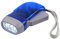 Appuyez sur la Main Lampe Torche Lampe de Poche LED Wind Up Lampe de Poche Wind Up Dynamo Manuel Magnéto Témoin d'alimentation Camping