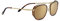 Serengeti Unisex Boron Sonnenbrille, Bold Gold Dark Turtoise