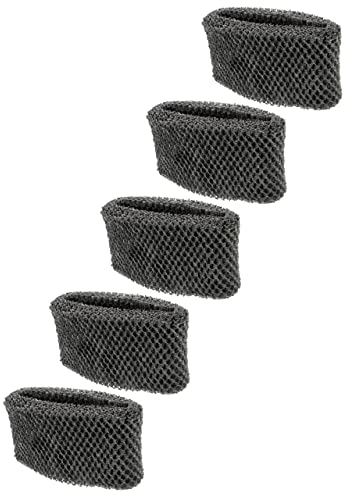 vhbw 5x Filter kompatibel mit Philips HU4811, HU4811/10, HU4803, HU4803/01, HU4801, HU4801/01 Luftbefeuchter - Luftfilter, Vliesfilter, Grau