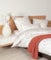 Janine Mako-Satin-Bettwäsche Milano 155x220 + 80x80 cm Siena-Natur