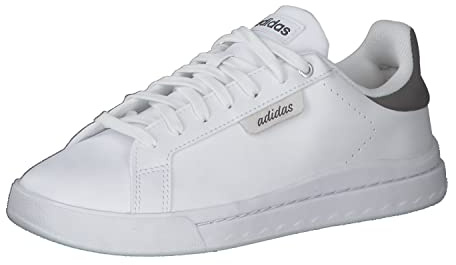 adidas Damen Court Silk Shoes, Cloud White/Cloud White/core Black, 37 1/3 EU