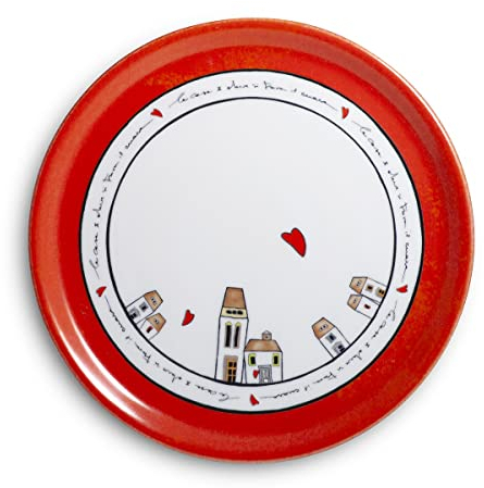 Egan 192033 Piatto Pizza, Porcellana