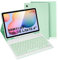 LAMA Samsung Galaxy S6 Lite Tablet Keyboard Case with Built-in S Pen Holder for Tab S6 Lite 10.4“ 2020/2022(SM-P610/P615/P613/P619)UK Layout, Slim Smart S6 Lite Tablet Case&Detachable Keyboard, Green