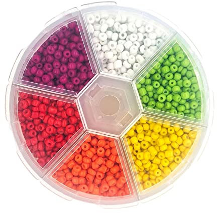 Harilla Slotted Tungsten Beads acrylic fly tying beads mixed colors 2mm 3mm fishing jig ball beads heads Fly Tying Materials for Lure Fishing, Multi 3mm