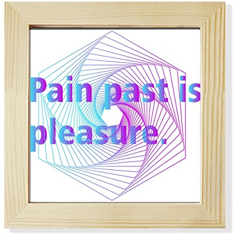 Painful Past Sle Bilderrahmen, sechseckig, quadratisch