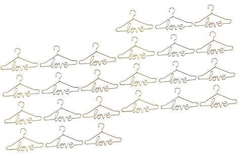 Toyvian Puppenkleidung 24 STK 3 Punkte Puppenaufhänger Kleiderbügel Mini-kleiderständer Wandaufhänger Für Kleidung Ständer Für Puppenkleider Kleiderständer Für Puppen Metall Baumwolle