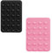 Biset Supports De Téléphone À Ventouse en Silicone, Support Adhésif pour Coque De Téléphone À Ventouse en Silicone, Support À Forte Adhérence pour Les Téléphones Portables
