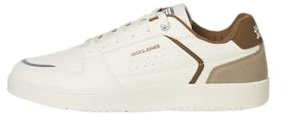 JACK & JONES Herren Jfwealing Pu Sneaker Noos, Marshmallow, 46 EU