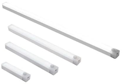 GAPPET Luz LED con Sensor de Movimiento Magnética, luces de 700 mAh, 6000K, Luces LED Cocina, Luz Adhesiva USB Recargable,Led Cocina Bajo Mubele Interior para Cocina, Escaleras (2 PIEZAS)