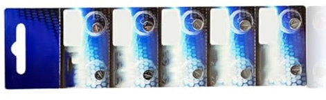 Lot de 10 piles bouton alcalines 1,5 V AG1/AG3/AG4 LR621/LR41/LR626 pour montre télécommandée jouet électrique