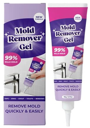 Vexclean Mold Remover Gel, Powerful Vexclean Cleaning Gel, Highly Effective in Penetration, for Bathroom & Kitchen Tile Gaps, Walls & Grout, Not Damage The Surface (1pc)