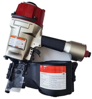 TIEOAXFT Cn90 nail gun pneumatic (Nailer) 50-90m air gun for nails 4.1 kg nail gun