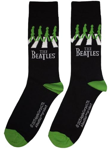 Rock Off officially licensed products The Beatles Abbey Road Crossing Ankle Socks One Size
