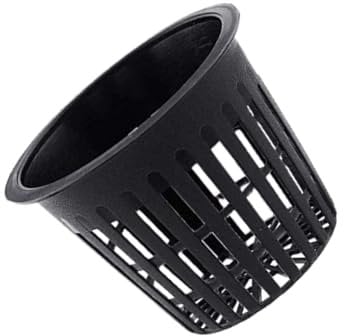 KIXZSAZ Tazze idroponiche Vaso a rete Cesto di fiori vegetali Piantine Piantine Crescere Coppa a rete resistente Giardino domestico Fattoria Patio