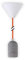 LEDmaxx PLB008 A to E, Deko Set Textilkabel mit Beton- Lampenfassung, 100 W, E27, weiß, 12 x 12 x 14 cm