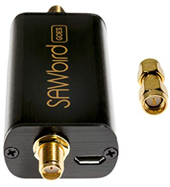NooElec SAWbird Goes - Módulo de Filtro Premium de Amplificador de Ruido Ultra bajo (LNA) y Saw para Aplicaciones NOAA (Goes/LRIT/HRIT/HRPT). 1688MHz de frecuencia Central