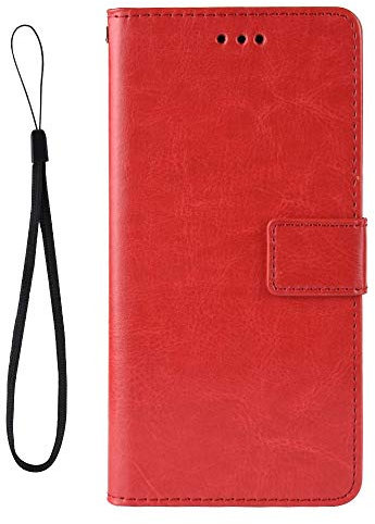 Manyip Card slot Case for Sony Xperia XZ2 Compact,Leather Stand Wallet Flip Case Cover for Sony Xperia XZ2 Compact,Retro magnetic Phone shell,Wallet phone case with Card Slots