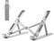 BoYata Laptop Ständer, 6 Stufen der Höhenverstellung Tragbarer Laptop Halter für Schreibtisch, Faltbarer Aluminium-Riser, kompatibel mit MacBook Air, Dell XPS, die meisten 10-15,6-Zoll-Laptops