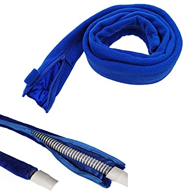 CPAP-Schlauchabdeckung, universeller und wiederverwendbarer CPAP-Maskenschlauchschutz, weicher Vliesschlauch Isolator mit Reißverschluss, Passend für die meisten CPAP Schlauch