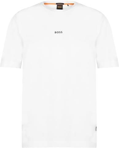 BOSS Herren Tchup 10216254 01 T Shirt, White100, L EU