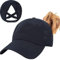 Enwokran Baseball Cap Damen Mesh Schnell Trocknende Pferdeschwanz Baseballkappe, Sonnenschutz Laufkappe Basecap Hut Einstellbar Ponytail Baseballmütze UV Sonnenhut Sonnenschutz Hüte (Marineblau)