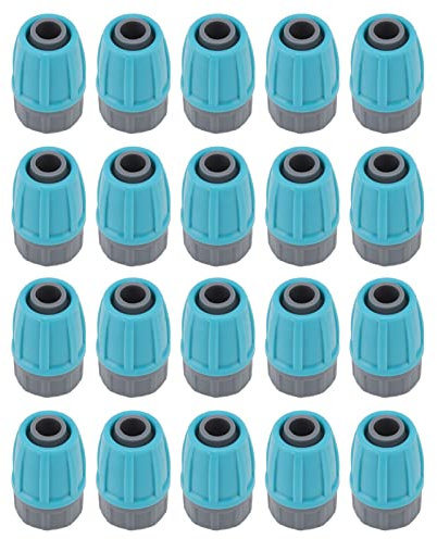 15 Connettori Dadi Bloccati per Tubi di Irrigazione da 16mm, Raccordi per Irrigazione a Goccia, Connettori Spinati con Blocco, Adattatore per Tubo di Irrigazione, Connessione Dritta Anti Caduta