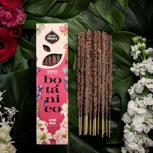 13 di Ilaria Jasmin und Rose • Handgefertigter botanischer Weihrauch auf Fruchtbasis • 100% natürlich und ökologisch