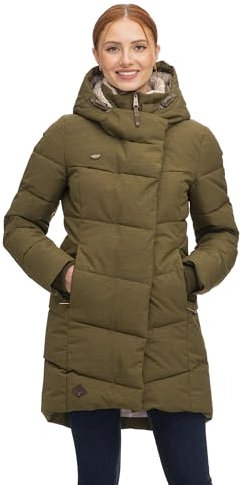 Ragwear Damen Steppjacke Pavla Light Olive XL