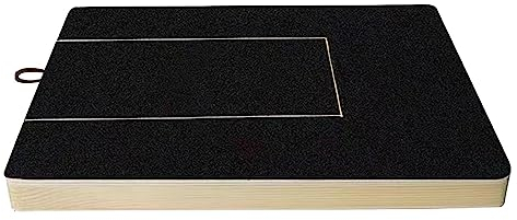 Qurygin Tablero para Rascar Uñas para Perros - 35×3×25cm Tablero De Li-ma De Uñas para Perro, Rascador De Molienda De Uñas, Recortador De Uñas Alternativo, Poste Rascador De Madera para Cachorros