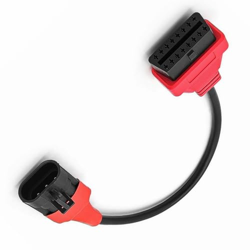 Goliton OBD2 OBDII Diagnosekabel Adapter 3 Pin auf 16 Pin Kompatibel mit SYM Sanyang Motorrad