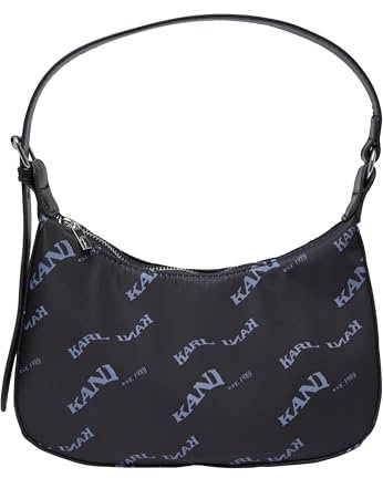 Karl Kani Damen KA242-023-1 Wavy Retro Aop Shoulder Bag black, one size