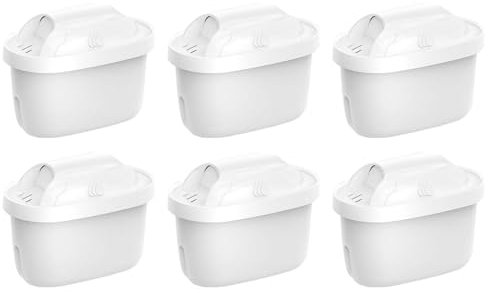 Water Filters - Water Drop Filter | Water Filter Jug | Water Purifier Filter | Water Jug Filter | 6 Piece Activated Carbon Filters for Pitchers | Reduce Impurities Fil