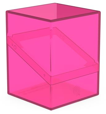 Ultimate Guard Boulder 100+ Clear - Rhodonite, 3.07 x 2.99 x 3.94 inches