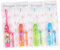 MOLUCKFU 4 Stück automatische zahnbürste elektrischer Reiniger schallwellen zahnbürste elektrische zahnbürste toothbrush Sicherheitszahnbürste für Babys kinder zahnbürste Abs