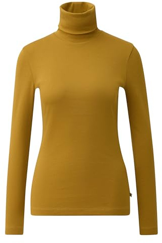 QS Baumwollshirt mit Rollkragen