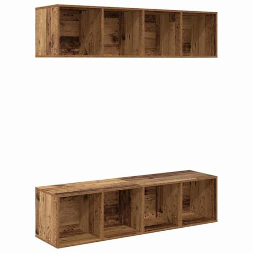 vidaXL Cube Shelves - Modular Storage Units to Help You Save Space and Organise Everything, Whether at Home or in the Office