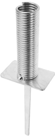 Homoyoyo Soccer Corner Flag Spring Base with Ground Stake Football Flagpole Spike Stable Mount for Football Training Field Marking Equipment