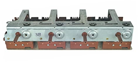 Bosch Siemens 00096772 096772 YH60-70 - Blocco interruttore per piano cottura con 4 regolatori di energia, compatibile con Constructa Neff