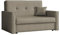 Mirjan24 Sofa Viva Bis II mit Schlaffunktion, 2 Sitzer Polstersofa mit Bettkasten inkl. Kissen, Schlafsofa Sofagarnitur, Bettsofa, Wohnlandschaft, Farbauswahl (Spirit 3)
