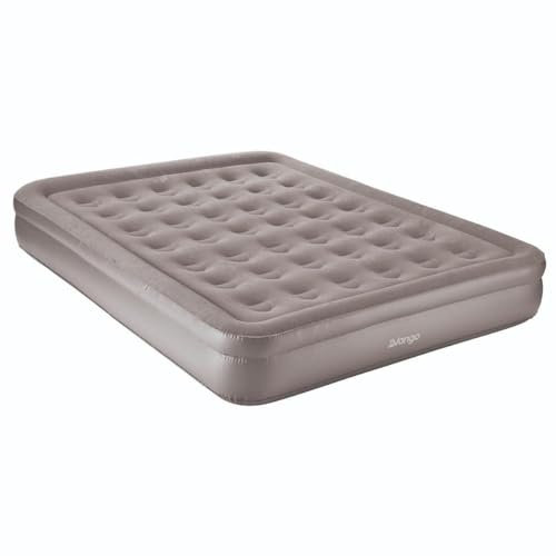 Vango Hi Rise Double Airbed Aufblasbare Matratze, Nocturne Grau