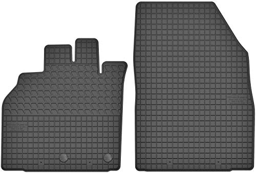 Gummimatten Vorne Gummi Fußmatten Satz für Renault Scenic II (2003-2009) / Scenic III (2009-2016) - 2-teilig - Passgenau